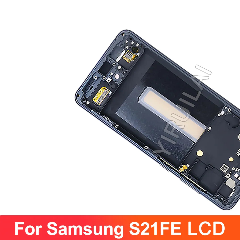 Pantalla TFT LCD con Marco y Digitalizador Táctil para Samsung Galaxy S21 FE 5G (G990B/G990U) (Probada)