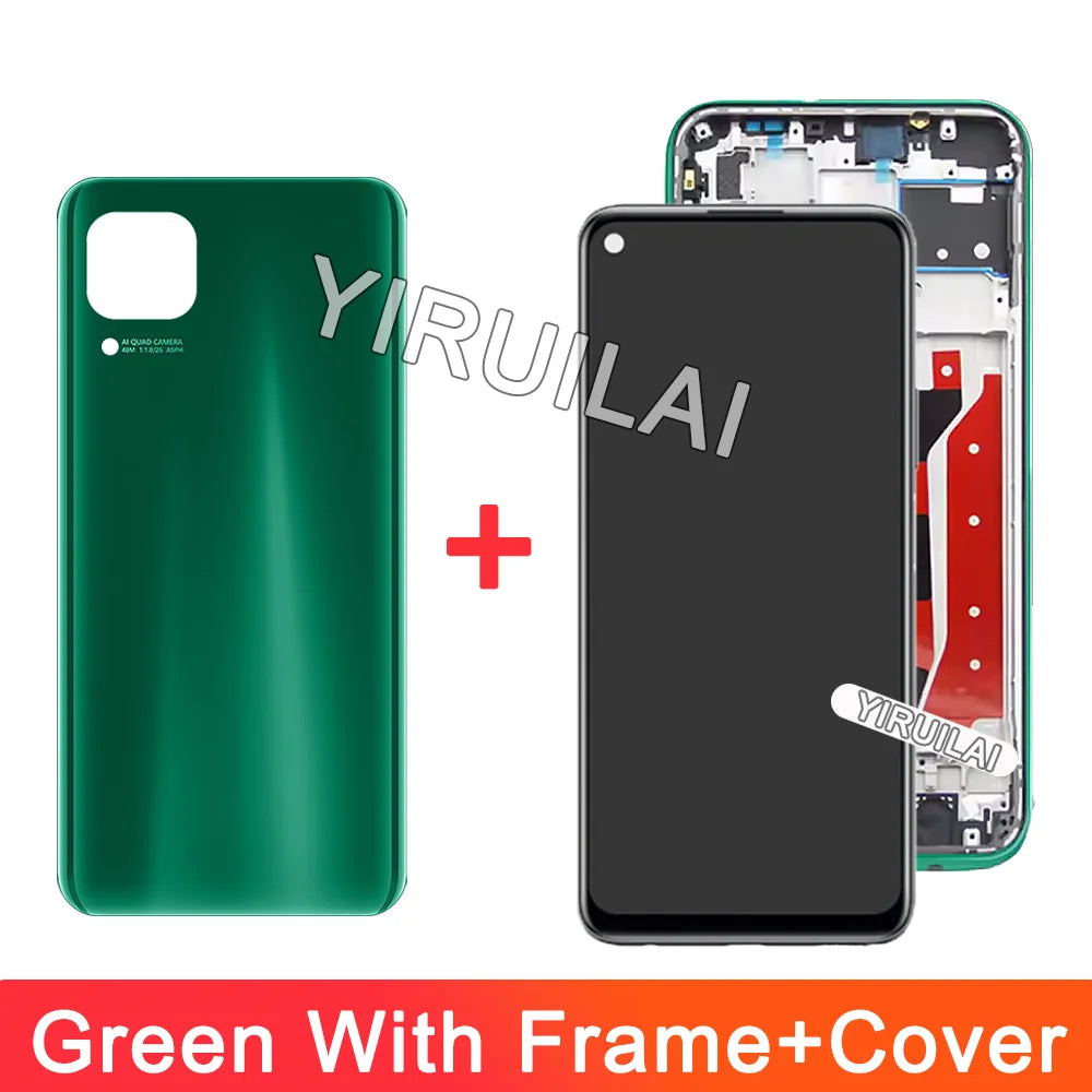 For Huawei P40 Lite JNY-LX1 LCD Display 10 Touch Screen Replacement For Nova 7i JNY-LX2, P 40 Lite Lcd Screen Nova 6 SE Display