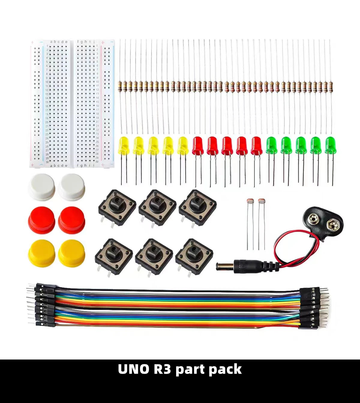 Placa Desarrollo UNO R3 (Oficial ATMEGA16U2 / WiFi R3 ATMEGA328P CH340G) compatible WeMos ESP8266 (con Caja)