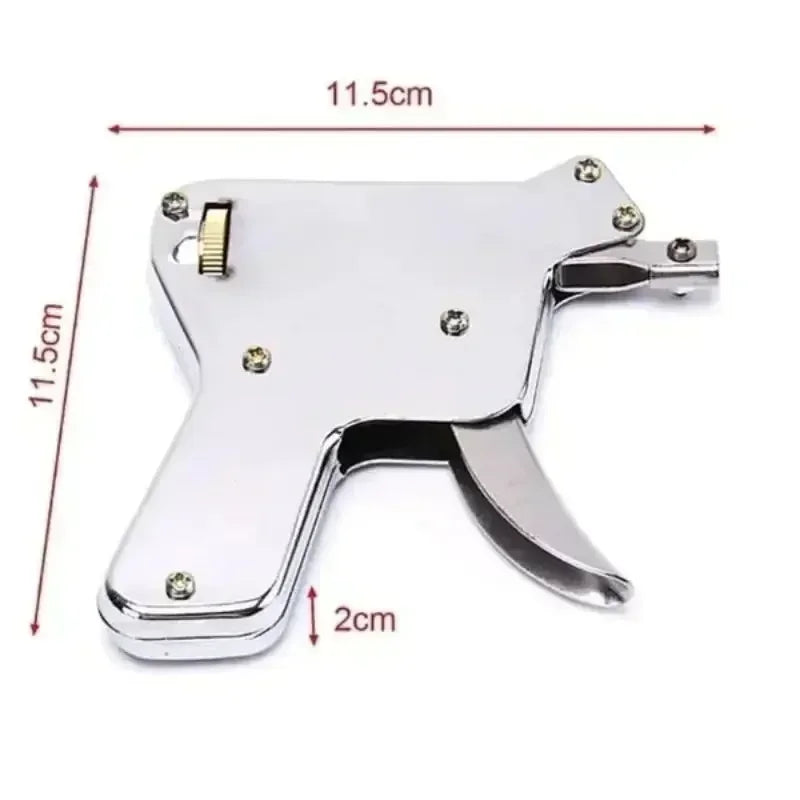 Kit Herramienta Apertura Puertas Acero Inoxidable (Ganzúa/Llave Bump/Pistola Pick) Reparación Cerrajería