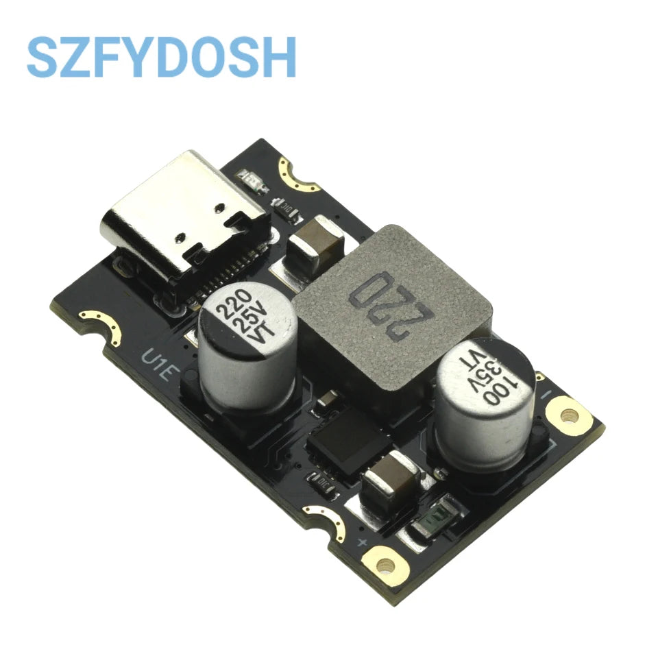 Módulo Carga Rápida PD 65W USB-C Soporta PD3.1/QC3.0/SCP/PPS 5V-20V