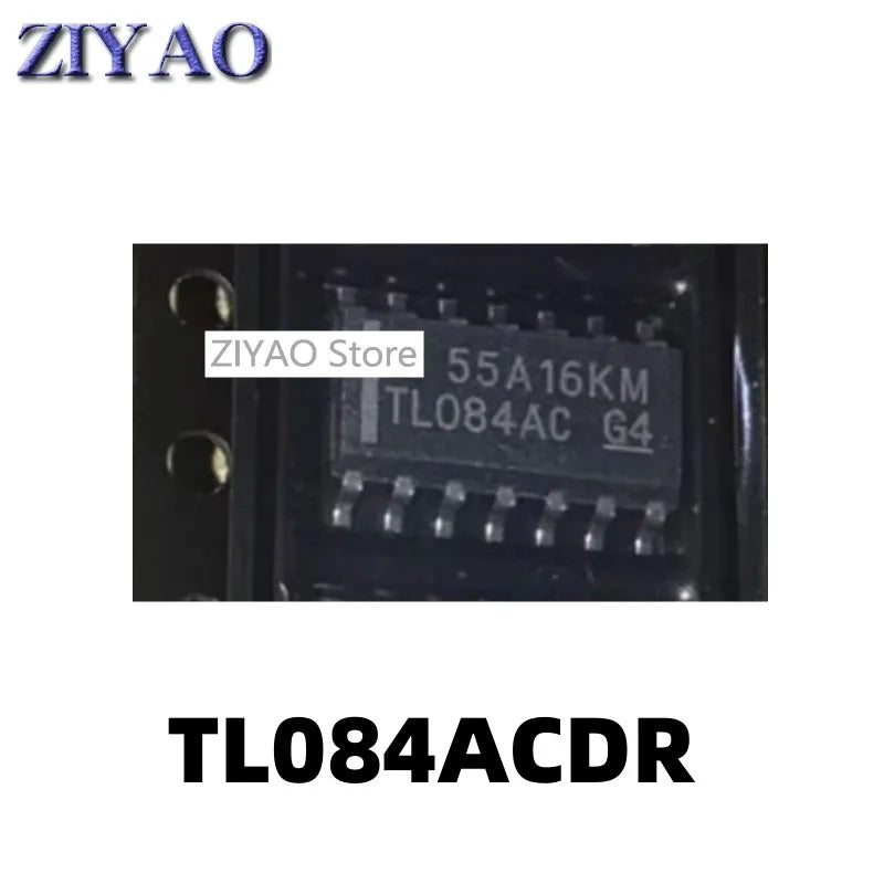 Lote 5 Pcs Amplificador Operacional Chip TL084ACDR (TL084AC / TL084) SOP-14