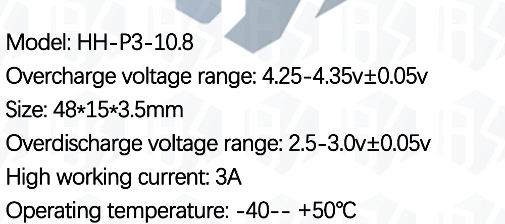 4S 20A 18650 Li-ion BMS Protection Board 4.35V Overcharge 2.5V Cutoff with 5A Continuous Discharge Cell Balancing