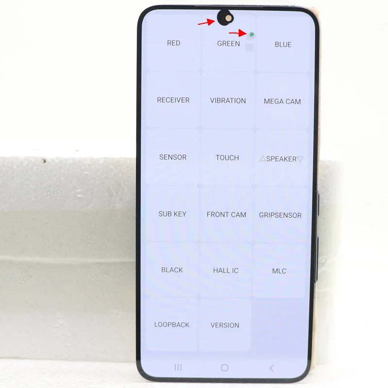 Pantalla Super AMOLED con Digitalizador Táctil para Samsung Galaxy S23 5G (S911F/S911U/S911B/DS) (Con Defecto Estético)