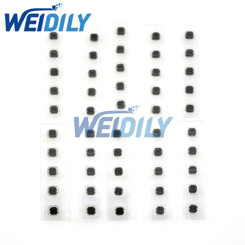 Kit Surtido Inductores Potencia SMD (CD32/CD43/CD54/CD75) - Varios Valores (2.2uH-470uH) - 26/39/50/65 Piezas