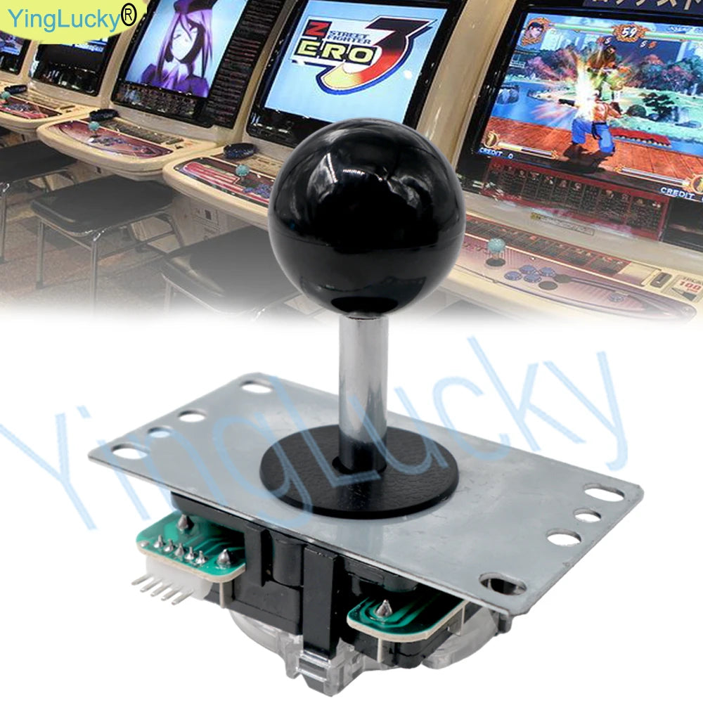 Joystick Arcade (Copia Sanwa 8YT) 5 Pines para DIY Accesorios Juegos PC (1 Unidad)