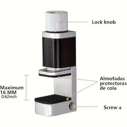Abrazaderas Ajustables Reparación Pantalla Teléfono Móvil (Herramienta Reacondicionamiento Fijación Clip Sujeción) (1/4 Unidades)
