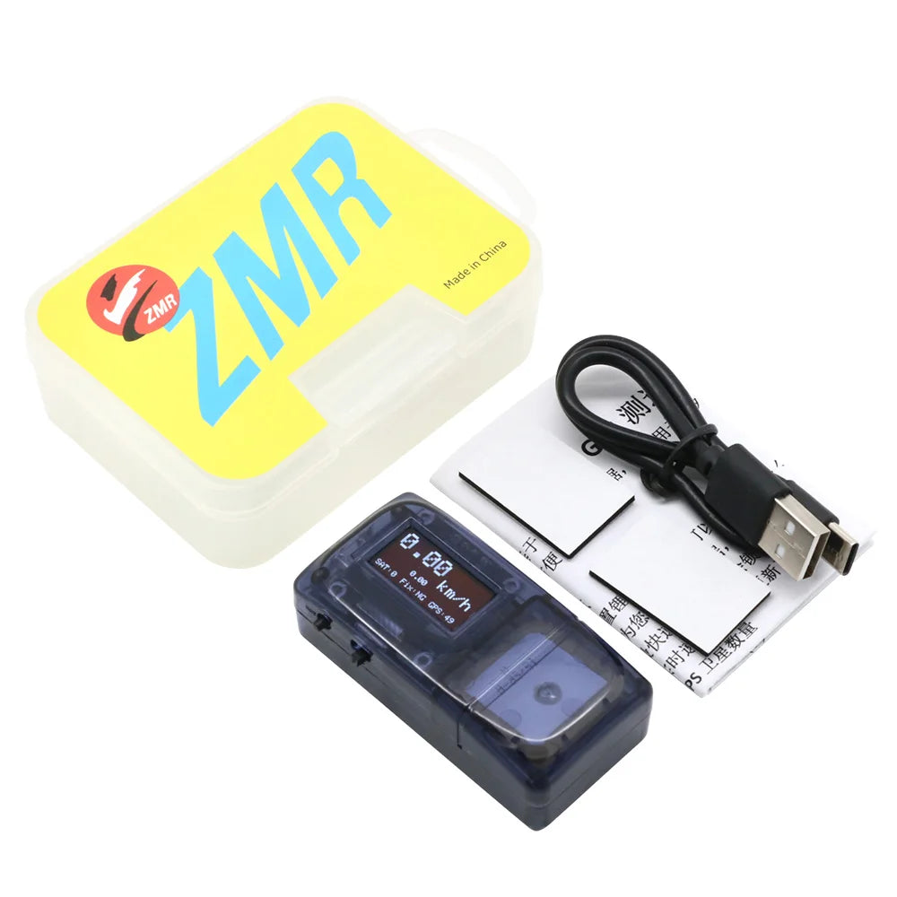 Detector Velocidad GPS ZMR (Speedometer) para Aviones RC / Drones FPV Racing Freestyle DIY