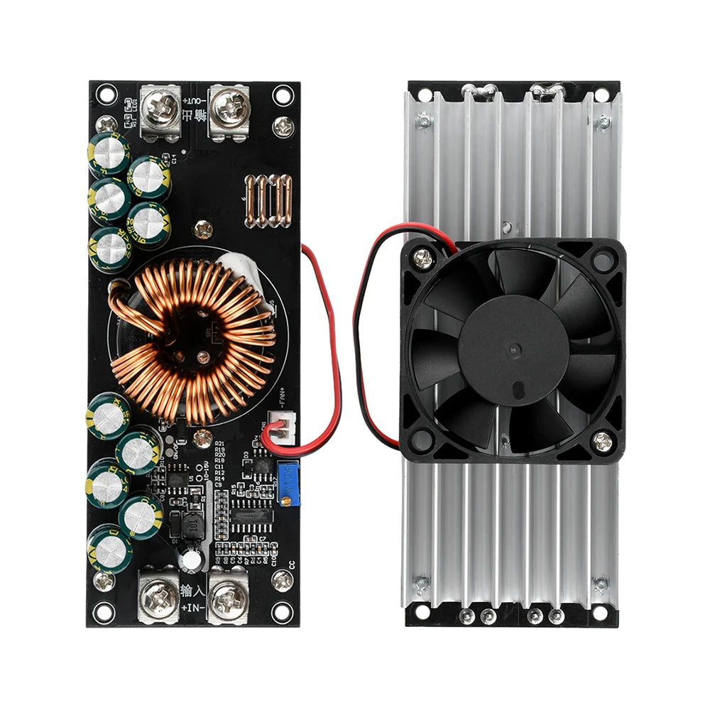 Módulo Convertidor Buck DC-DC 1500W 50A / 1200W 30A Step-Down 15V-90V a 2.5V-72V Regulador Voltaje