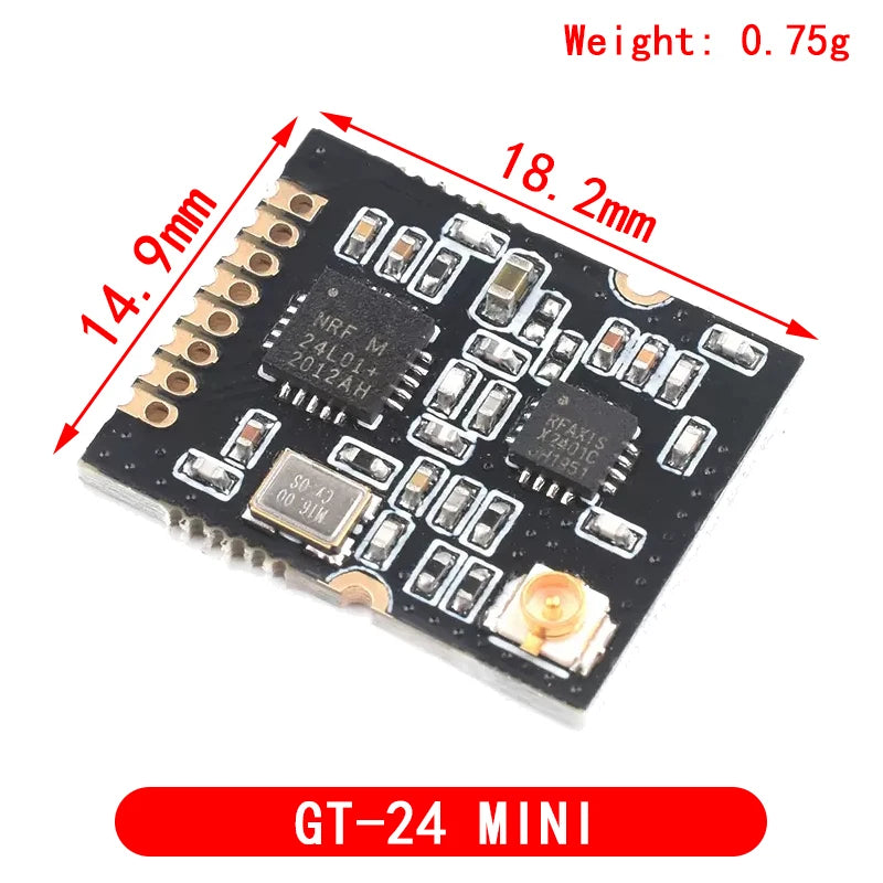 Módulo Transmisión Datos Inalámbrico NRF24L01+PA+LNA 2.4GHz (Versión Mejorada, 1000 Metros) para Arduino