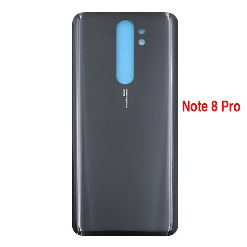 Tapa Trasera Batería Panel Vidrio 3D Carcasa con Adhesivo para Xiaomi Redmi Note 8 / Note 8 Pro (Reemplazo)