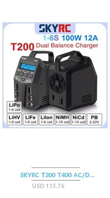 SKYRC IMAX B6 V2 6A 60W Balance Charger Discharger For NiMH NiCD LiHV NiCd Li-ion Battery Charger for DJI Mavic/Inspire Battery