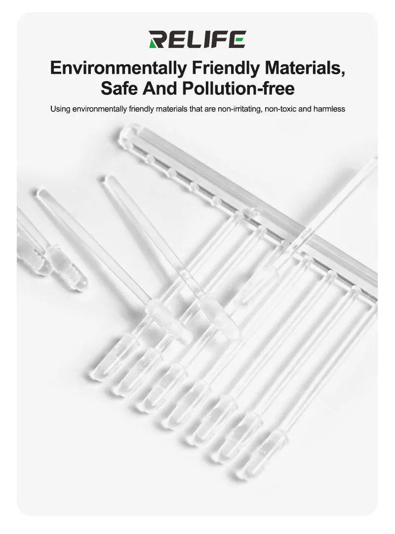 RELIFE RL-094 48PCS Camera Lens Cleaner Stick Synthetic Resin Gel Stick for iPhone Android Camera Lens Dust No damage The Chip