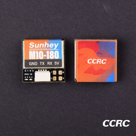 Módulo GPS CCRC Mini M10-18 / M10C-18 (10ª Gen) con Antena Cerámica y Compás Integrado para Drones FPV Freestyle Largo Alcance