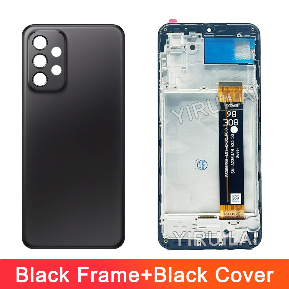 Pantalla LCD Amoled de 6,6 pulgadas para Samsung A23 5G A236, montaje de digitalizador con pantalla táctil para Samsung A236U A236B, Departamento de pantalla LCD