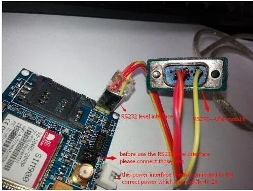 Kit Módulo Extensión Inalámbrica GSM/GPRS SIM900A / SIM900 V4.0 con Antena Probada para Arduino