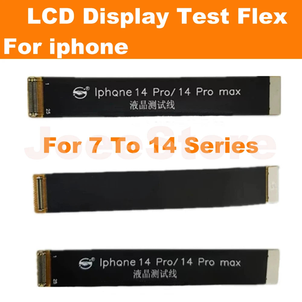Flex Cable Extensión Tester Prueba Pantalla LCD 3D Touch para iPhone 7 a 14 Series (Pro/Max/Mini/Plus/X/XR/XS)