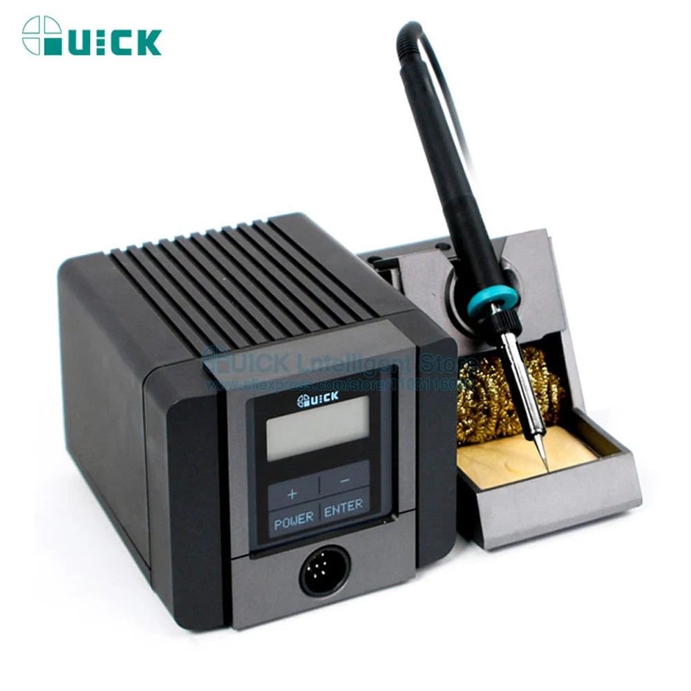 Soldering Stations QUICK TS1100 Welding Station Digital Display Lead-free 90W Intelligent Anti-static Electric Soldering Irons