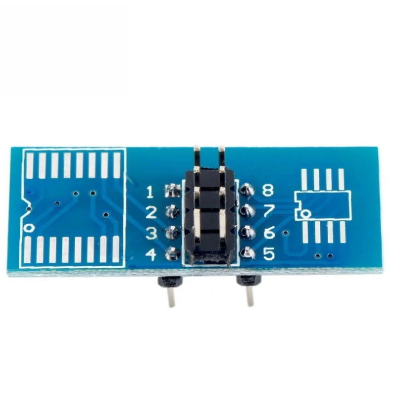 Kit Programador USB CH341A 24/25 Series EEPROM Flash BIOS + Clip Test SOIC8/SOP8 (Variante 1)