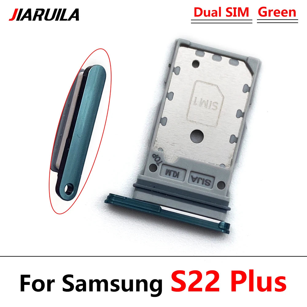 Bandeja Porta SIM/SD Card para Samsung S22 / S22 Plus / S22 Ultra - Repuesto Adaptador + Pin