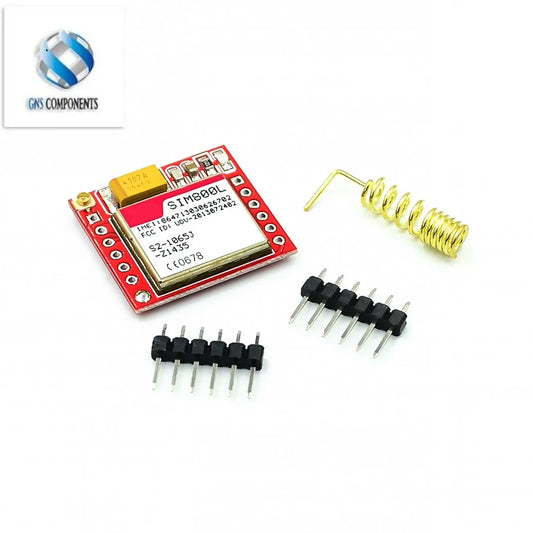 Módulo GSM/GPRS SIM800L (Micro SIM, Quad-Band, Serial TTL) con Antena PCB para Arduino