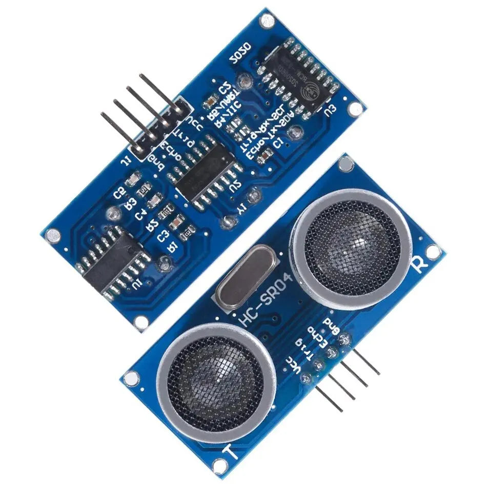 Módulo Sensor Distancia Ultrasónico MELIFE HC-SR04 con Soporte Montaje y Set Cables para Arduino Mega R3/Mega2560 Robot (5 Unidades)