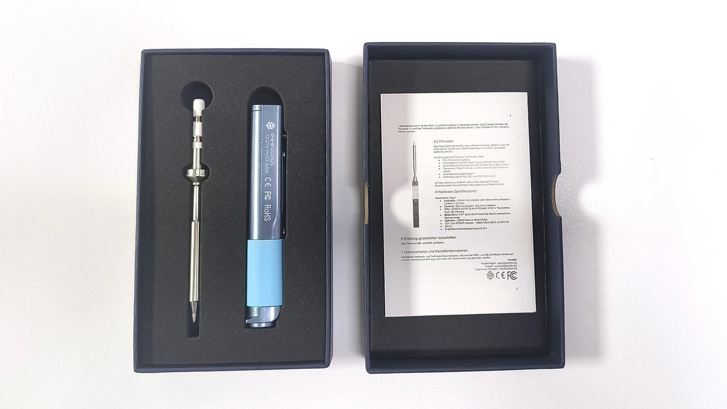 Pine64 CN Version Pinecil V1 Soldering Iron Portable Programable Welding Tools Adjustable Temperature Digital Solder Station