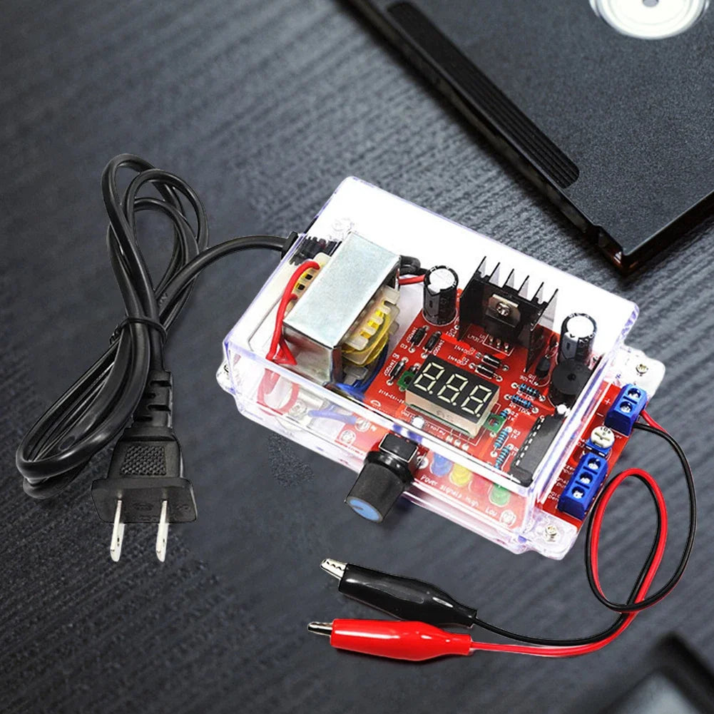 Kit DIY Regulador Voltaje Ajustable LM317 Fuente Alimentación DC