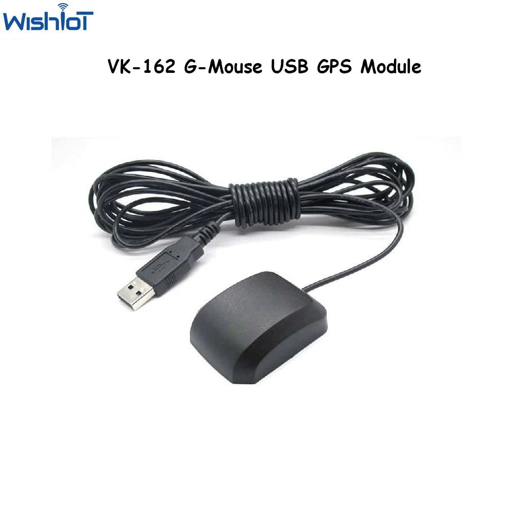 Receptor GPS USB VK-162 G-Mouse (Dongle) para Navegación Raspberry Pi/Windows/Linux (Soporta Google Earth)