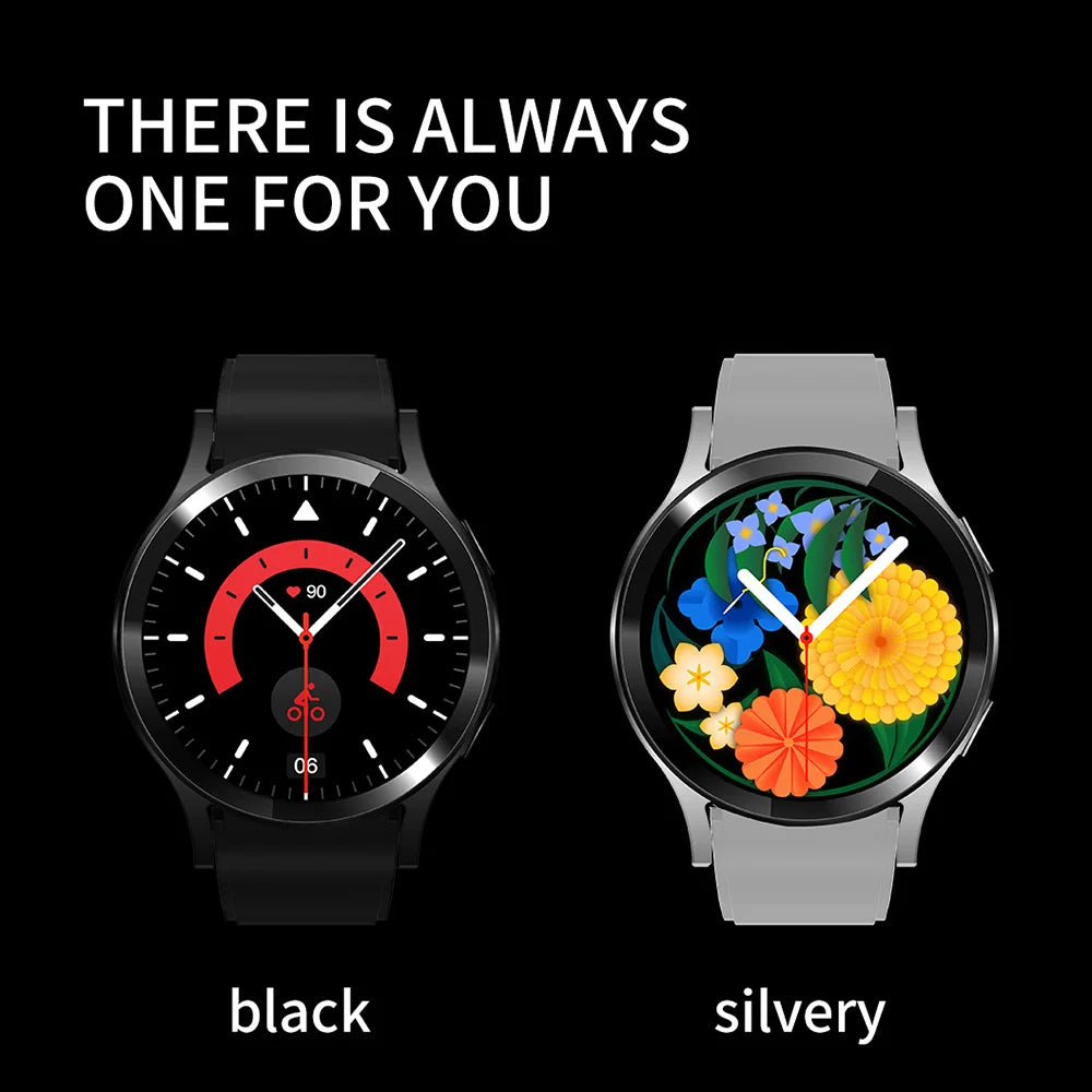 Smartwatch 2024 6 Pro (1.32", 160x160) Llamada Bluetooth, Diales Personalizados, Monitor Salud/Deporte para Hombre/Mujer