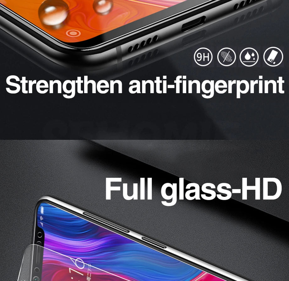 Protector Pantalla Cristal Templado HD para Xiaomi Redmi Note 9-13 Pro/10S/11S / Poco X3 Pro-X6/F3-F5 (Pack 5 Unidades)