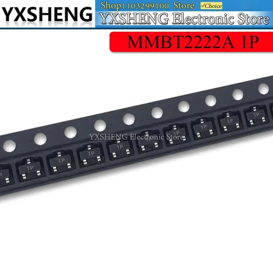 Lote 100 Pcs Transistor NPN MMBT2222A (1P) SMD SOT-23