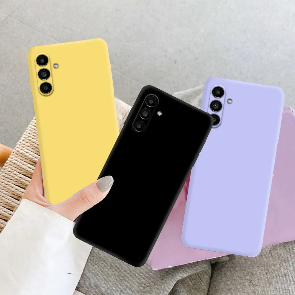 Funda Silicona Líquida Original Antichoque para Samsung Galaxy A05/A05S/A15/A25/A35/A55 (4G/5G)