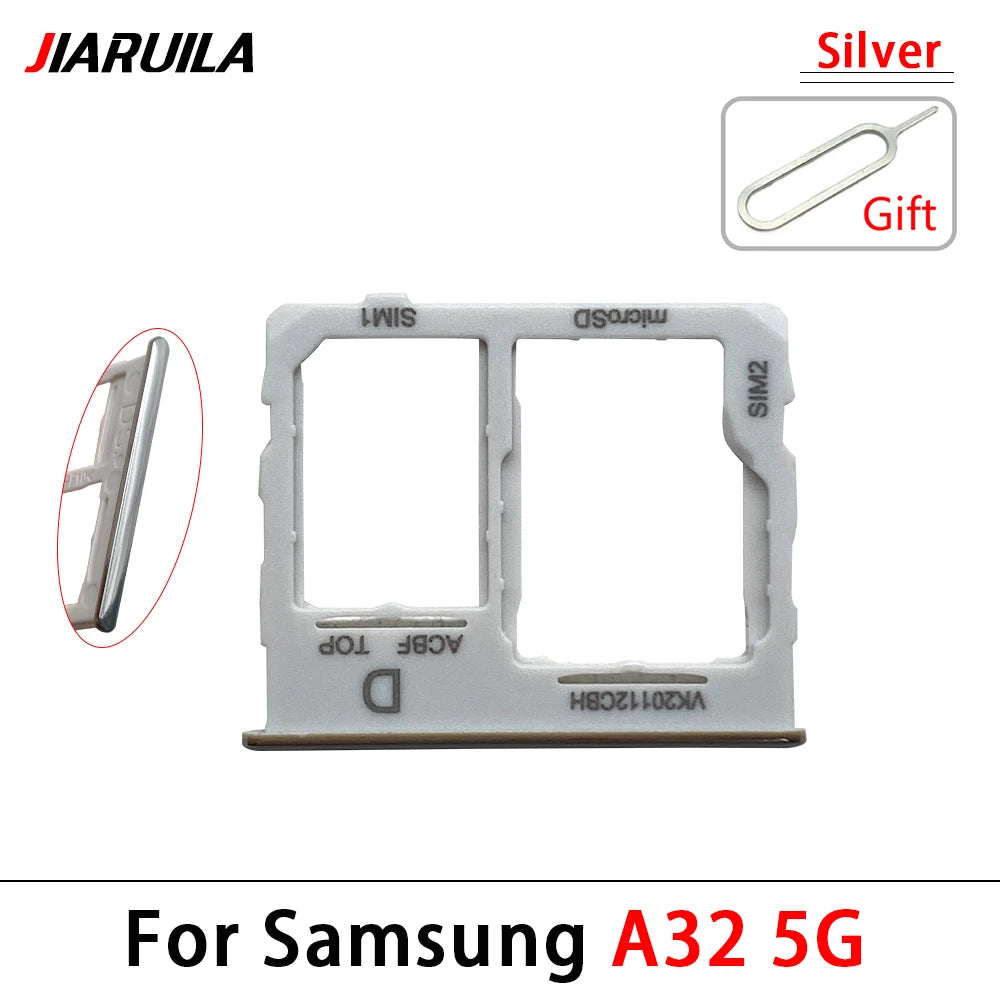 Bandeja Doble SIM (Micro/Nano) para Samsung A14 (4G/5G)/A32 5G - Adaptador Slot Chip Holder