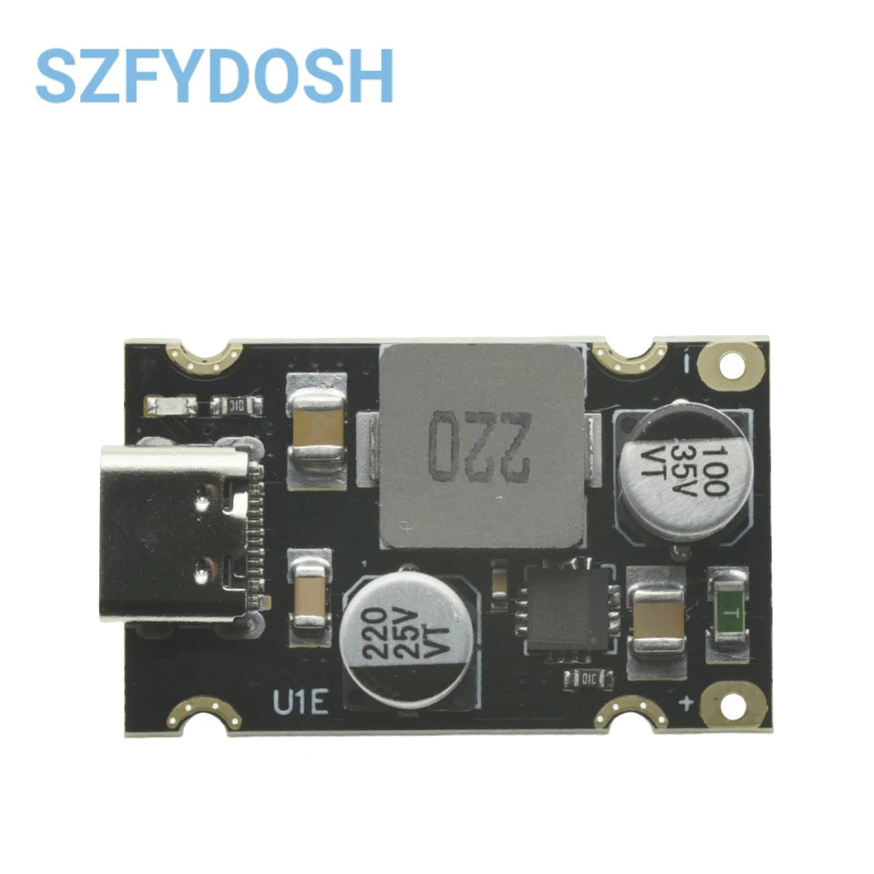 Módulo Carga Rápida PD 65W USB-C Soporta PD3.1/QC3.0/SCP/PPS 5V-20V