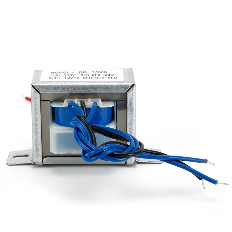 Transformador Audio Alimentación 10W - Entrada 220VAC, Salidas +/-12V, +/-15V, 24V - Núcleo Ferrita