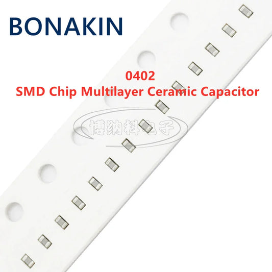 Capacitor Cerámico Chip MLCC (1uF/2.2uF/4.7uF, 6.3V-250V, X7R/X5R 10%/20%, 0201-1210) - Unidad (Especificar Valor)