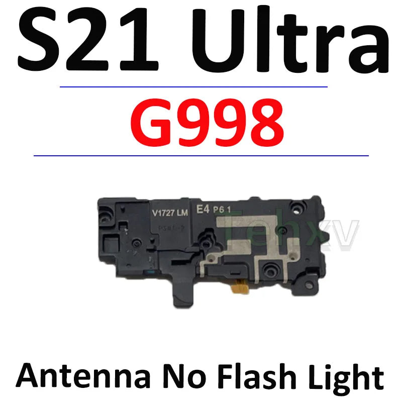 Bueno para Samsung Galaxy S21 Ultra G998 antena de señal NFC WIFI LCD Placa de carga inalámbrica Cable flexible micrófono 5G mmWave