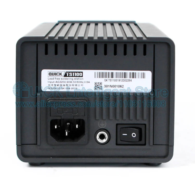 Soldering Stations QUICK TS1100 Welding Station Digital Display Lead-free 90W Intelligent Anti-static Electric Soldering Irons