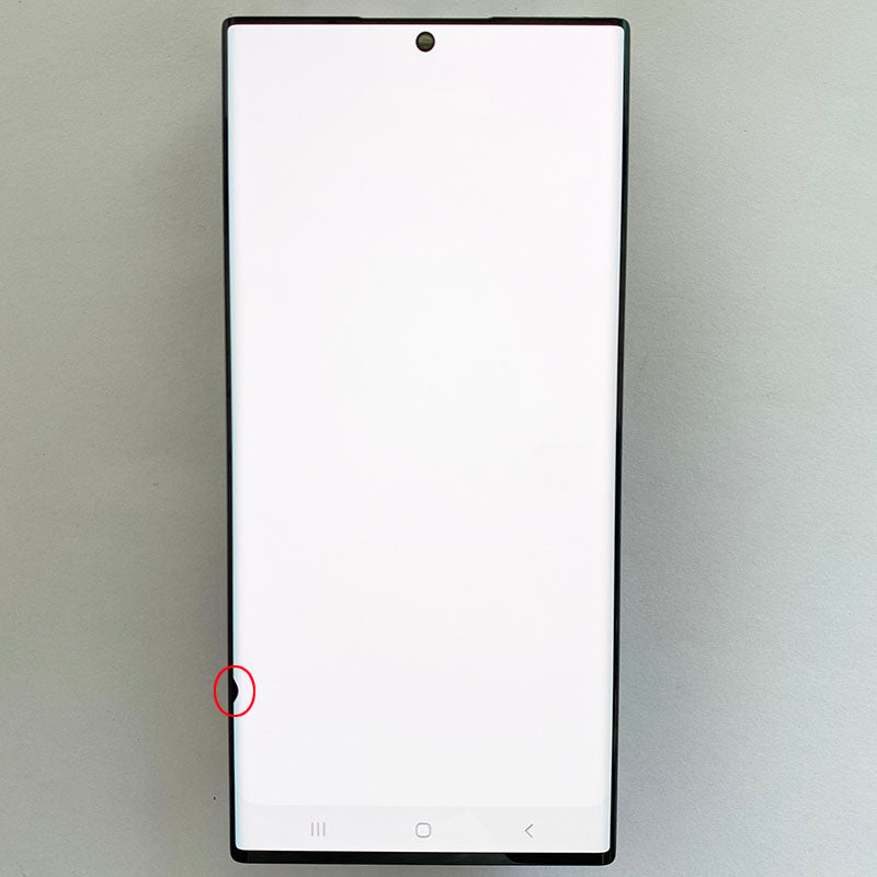 Pantalla 6.8" Super AMOLED con Marco y Digitalizador Táctil para Samsung S22 Ultra (S22U/S908B/S908U) (Con Defecto Estético)
