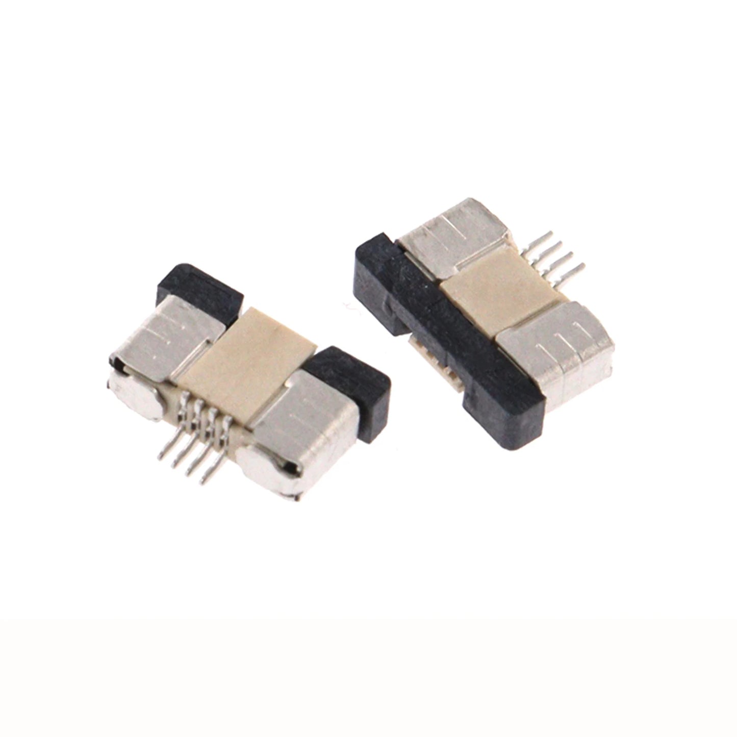 10pcs 0.5mm Pitch FPC Flat Flexible Cable FFC Connector 4P 5 6 8 9 10 12 14 16 20 22 24 30 32 34 40 45 50 60 Pin Top Contact SMT