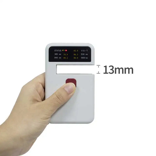 Medidor Transmitancia Portátil CT-25 (UV/VL/IR) - Tester 365nm/530nm/1400nm para Film Solar/Vidrio Óptico
