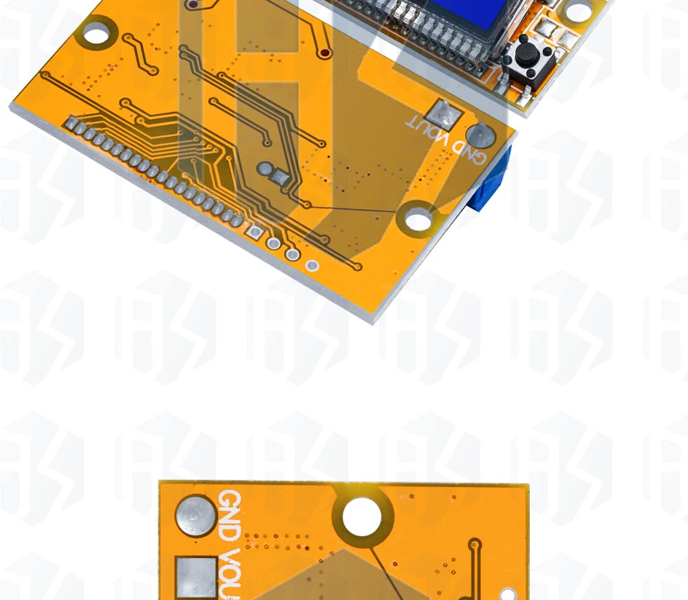 Módulo Convertidor Buck DC 5-23V a 0-16.5V 3A Max Step-Down Regulador Voltaje Ajustable LCD Dual Display