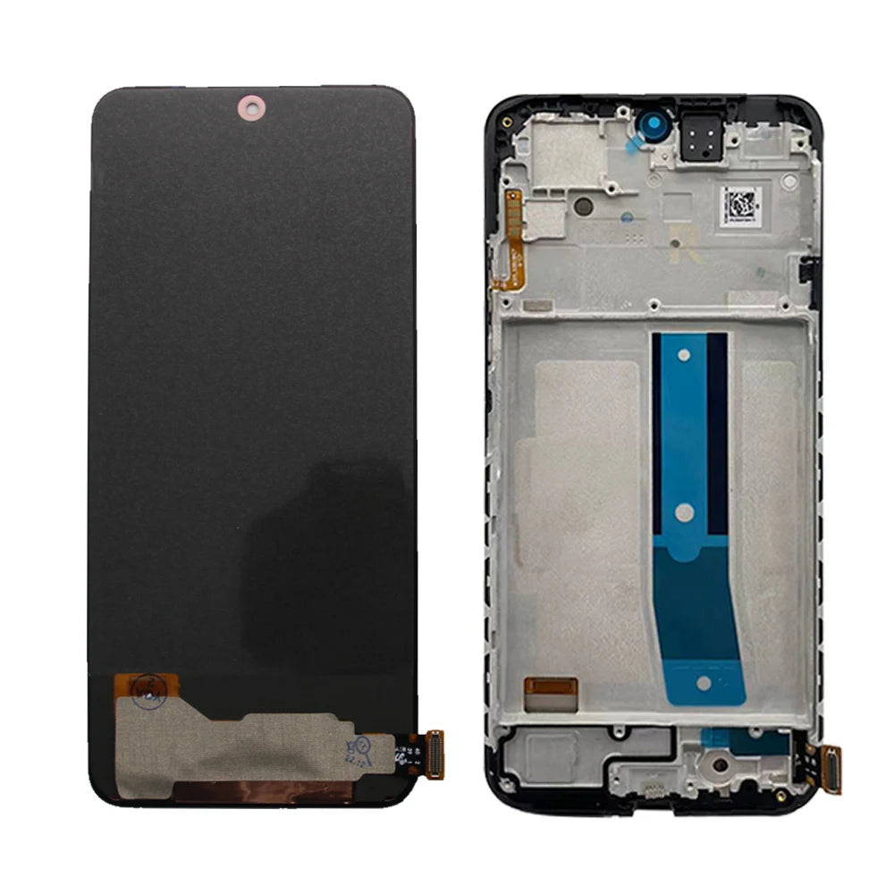 NEW AMOLED For Xiaomi Redmi Note 12S LCD 2303CRA44A Display Touch Screen Digitizer Assembly Replacement Parts For Redmi Note 12S
