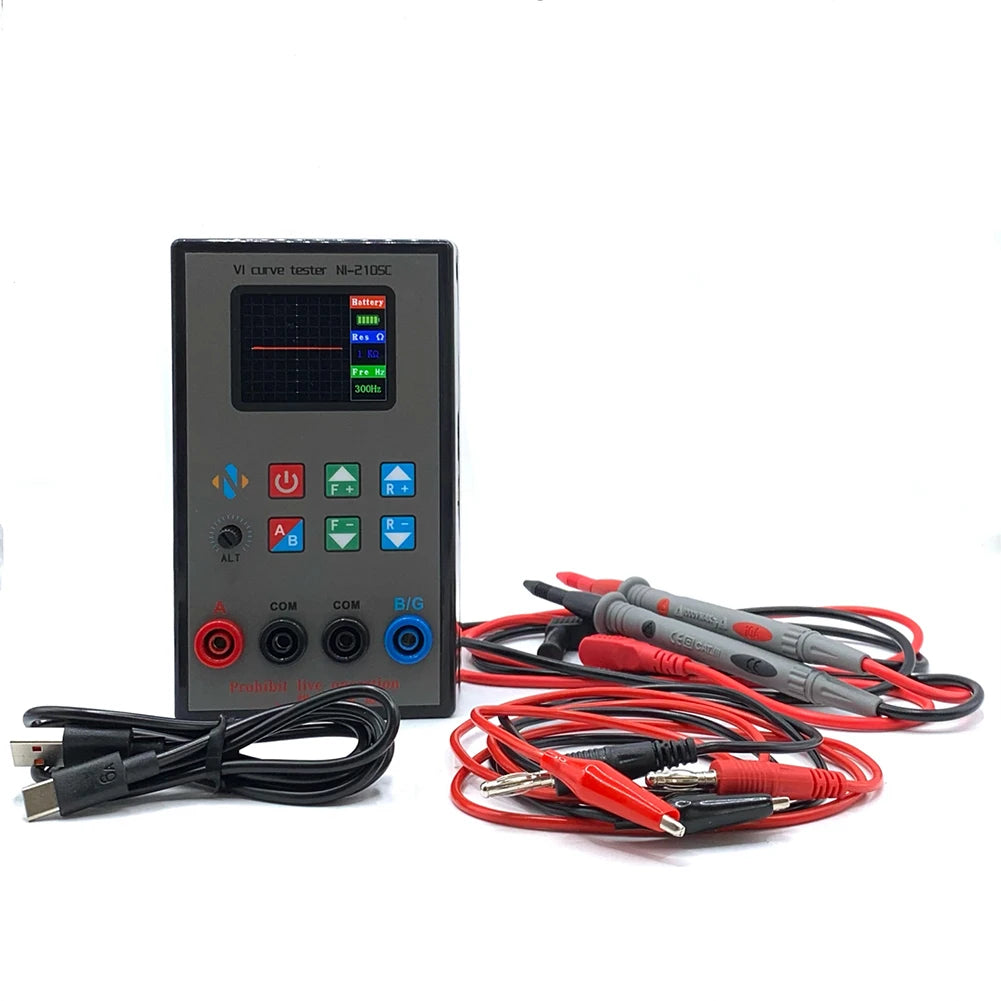Analizador Curva VI Doble Canal con Pantalla a Color - Tester Fallos Electrónicos ASA