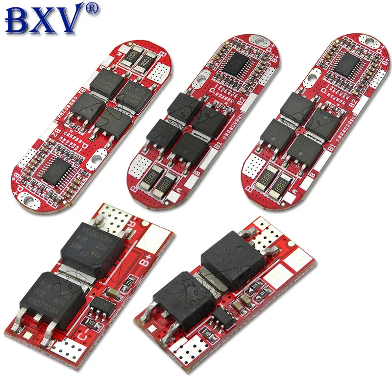 10A/20A BMS 18650 1S 2S 3S 4S 5S Li-ion Lipo Lithium Battery Protection Circuit Board Module Pcb Pcm 18650 Lipo Bms Charger BXV