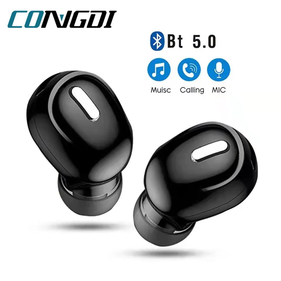 Auricular Inalámbrico X9 Bluetooth 5.0 con Micrófono (Single In-Ear Deportivo, Sonido Estéreo) para Xiaomi/Huawei