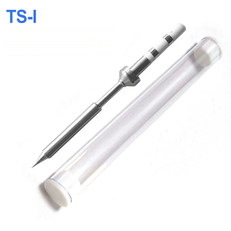 MINI Welding Nozzle Knife Horseshoe TS-BC2 C1 KU ILS B2 I C4 D24 K J02 JL02 BC3 For TS101 Pin64 Pinecil V2 Soldering Iron Tips