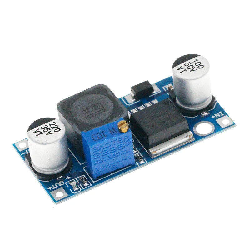 Módulo Fuente Alimentación Step-Down LM2596S DC-DC 3A Ajustable 24V/12V/5V/3V para Arduino