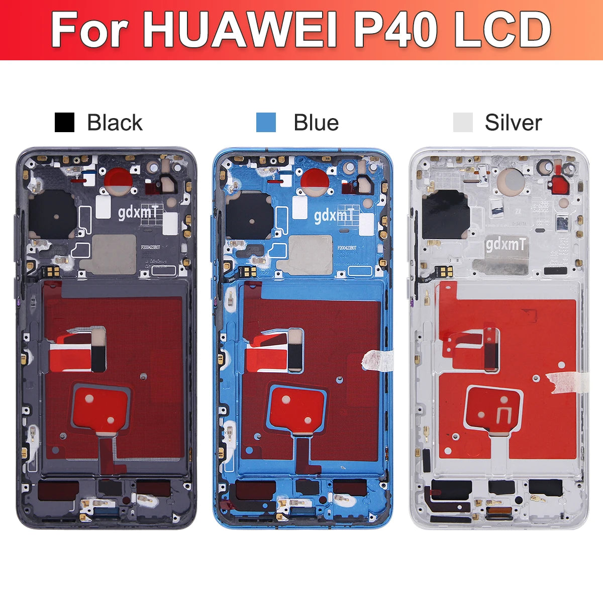For HUAWEI 6.1''P40 Tested ANA-AN00 ANA-TN00 ANA-NX9 ANA-LX4 LCD Display Touch Screen Digitizer Assembly Replacement